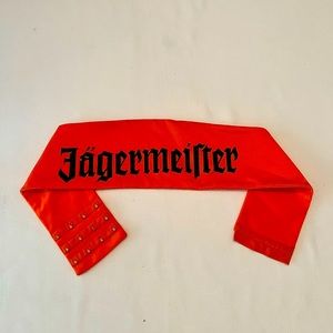 Orange Jagermeister belt